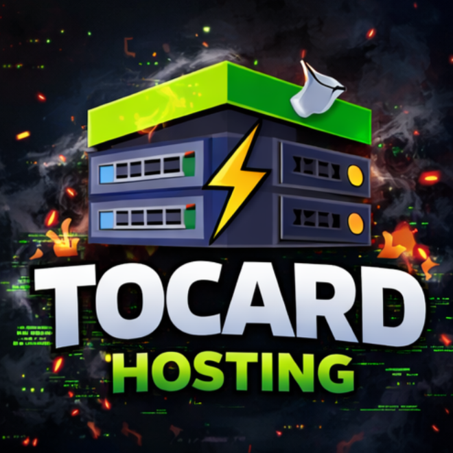 Logo tocard hosting glitch