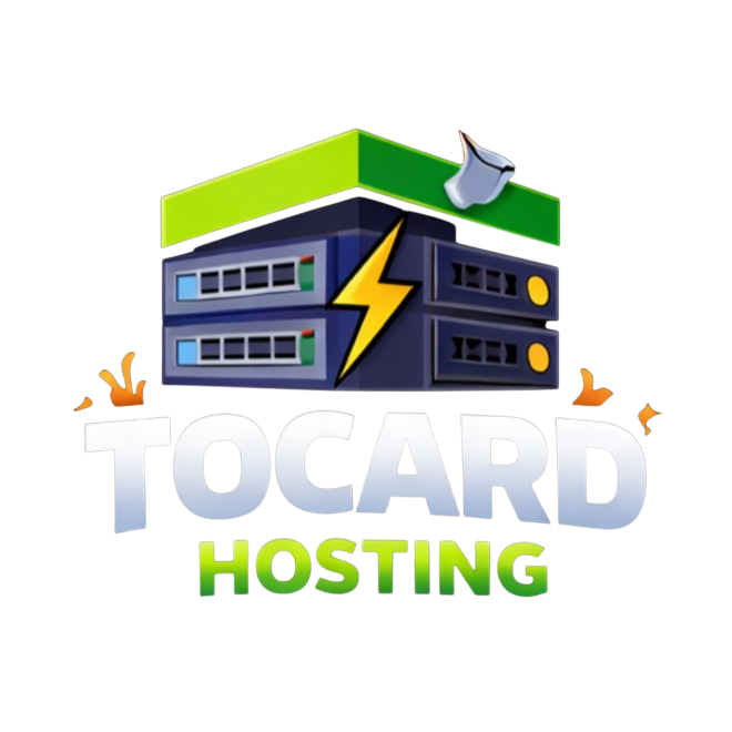 Logo tocard hosting transparent